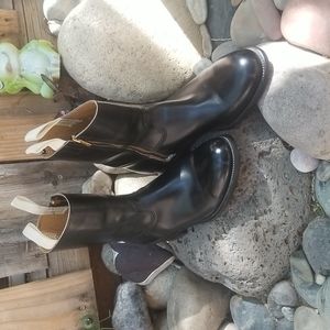 DEHNER'S OMAHA custom leather zip up ankle boot